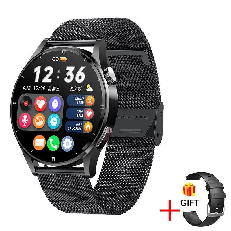 Smart Watch for Men Full Touch Screen Sport Fitness Watch Man IP67 Waterproof Bluetooth for Android IOS Smartwatch Men
