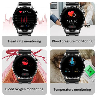 Smart Watch for Men Full Touch Screen Sport Fitness Watch Man IP67 Waterproof Bluetooth for Android IOS Smartwatch Men