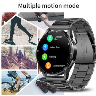 Smart Watch for Men Full Touch Screen Sport Fitness Watch Man IP67 Waterproof Bluetooth for Android IOS Smartwatch Men